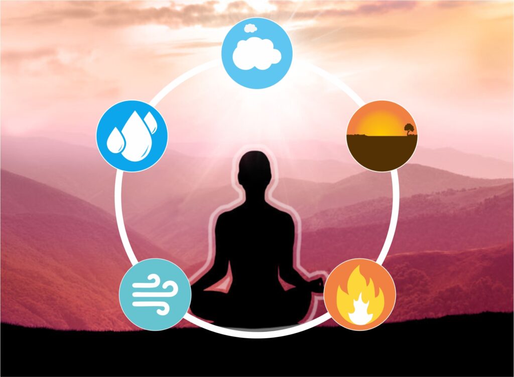 Health through proper balancing of Panchatattva Five Elements